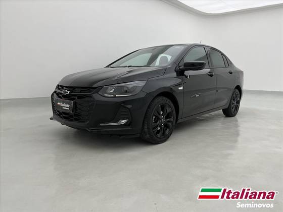 CHEVROLET ONIX 1.0 TURBO FLEX PLUS PREMIER MIDNIGHT AUTOMÁTICO